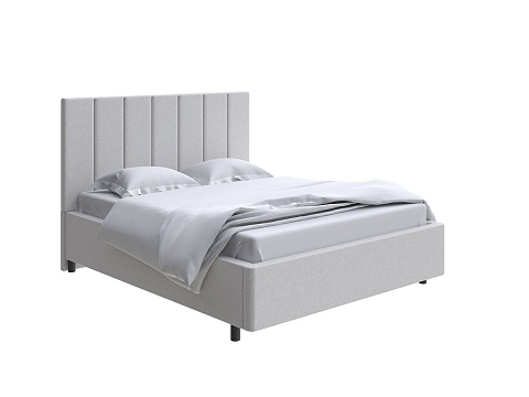 Кровать Кинг Сайз Oktava - Кровать в лаконичном дизайне в обивке из мебельной ткани или экокожи.
