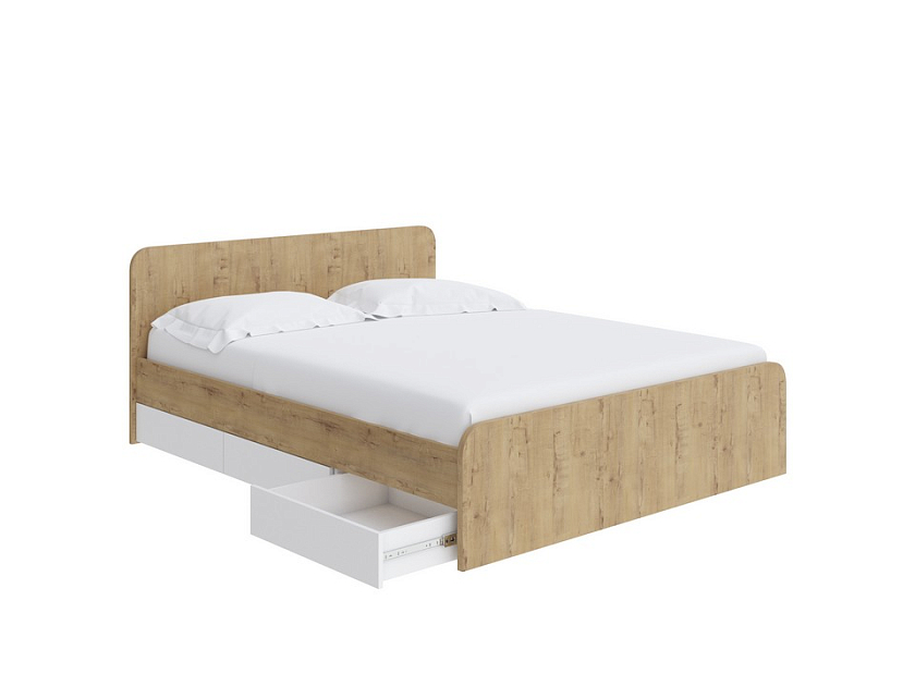 Кровать Way Plus 140x190 ЛДСП Бунратти - Кровать в современном дизайне в Эко стиле.
