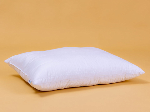 Подушка с эффектом памяти Base - Универсальная подушка с полиэфиром в чехле из микрофибры
